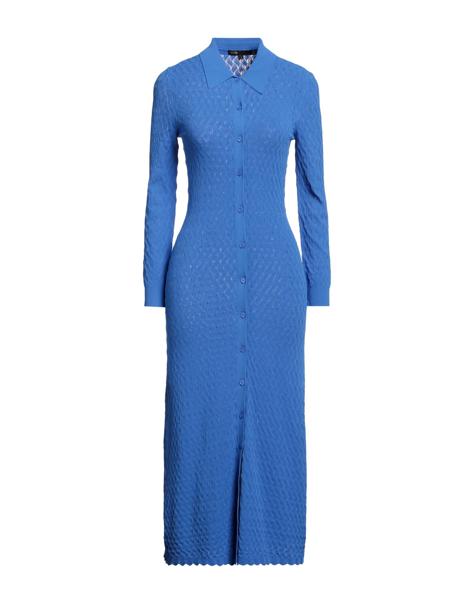 MAJE Midi-kleid Damen Azurblau von MAJE