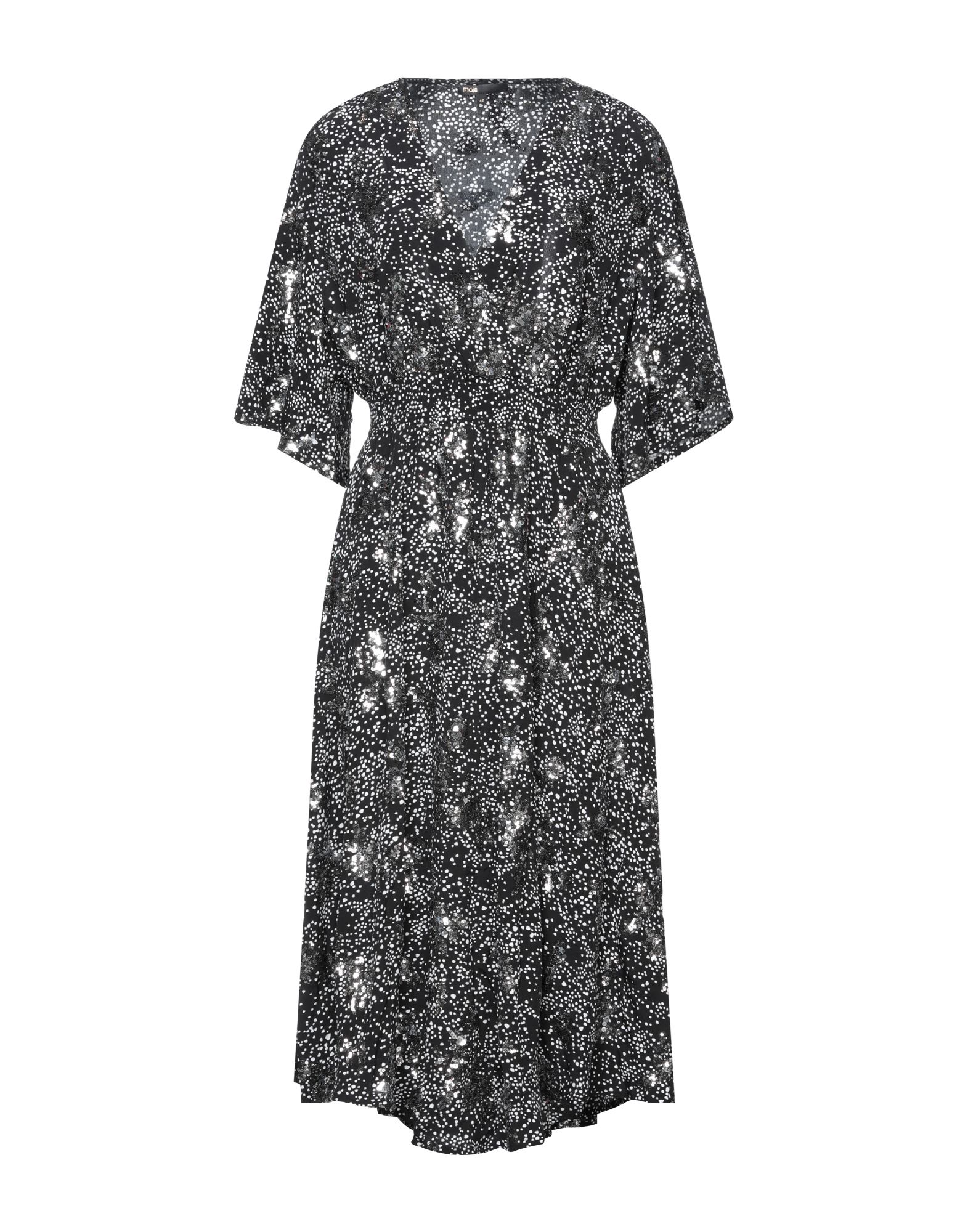 MAJE Midi-kleid Damen Schwarz von MAJE