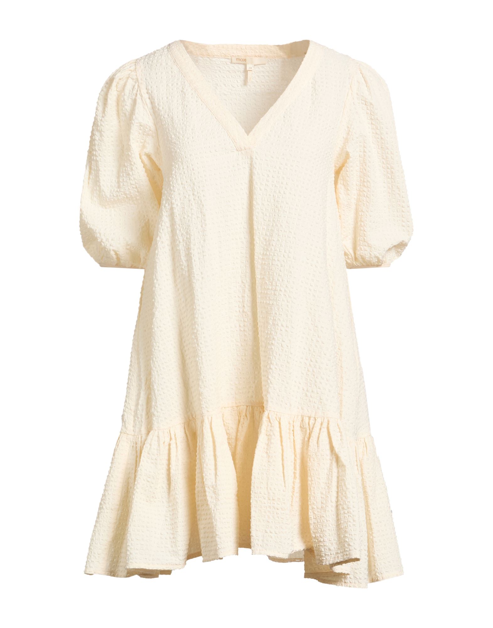 MAJE Mini-kleid Damen Cremeweiß von MAJE