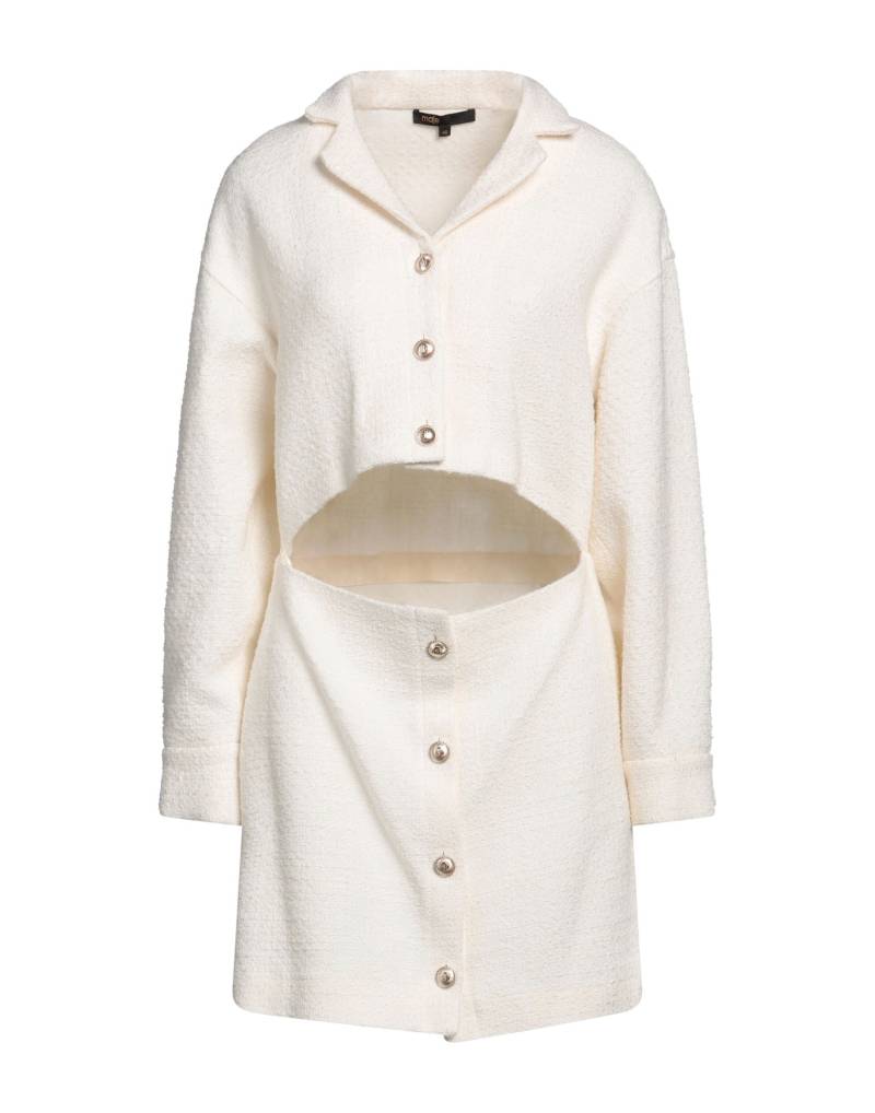 MAJE Mini-kleid Damen Cremeweiß von MAJE