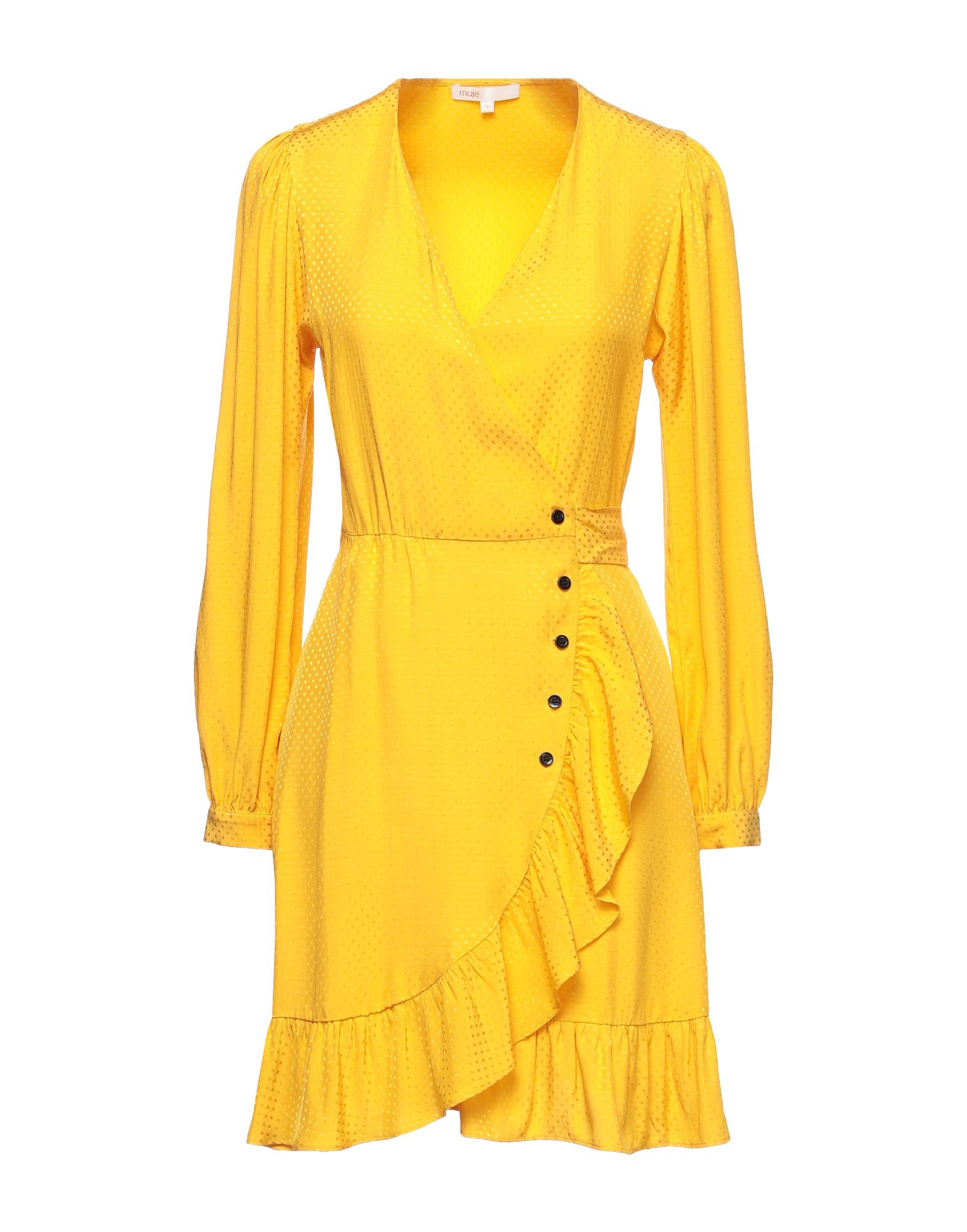 MAJE Mini-kleid Damen Gelb von MAJE