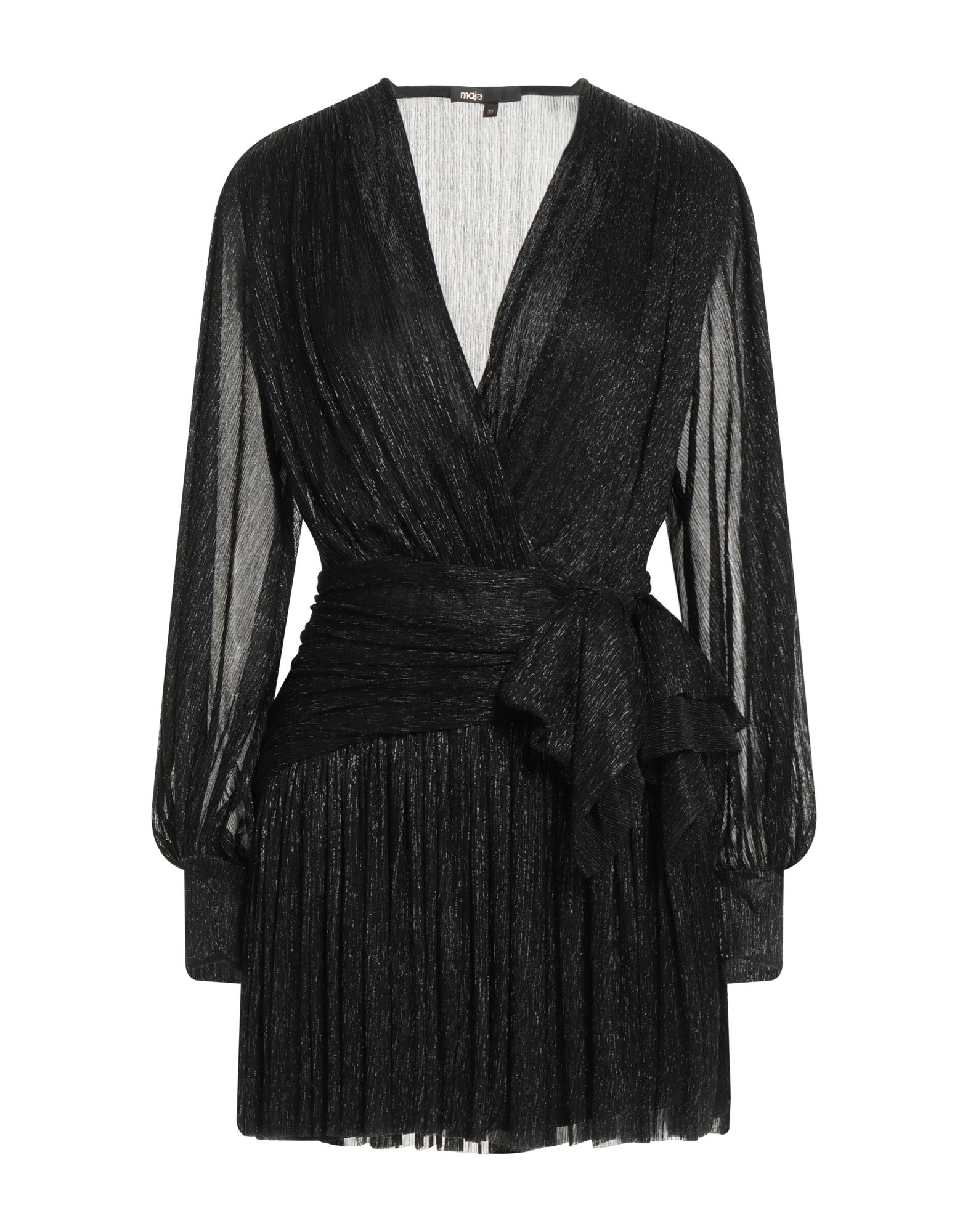 MAJE Mini-kleid Damen Schwarz MAJE Mini-kleid Damen Schwarz von MAJE