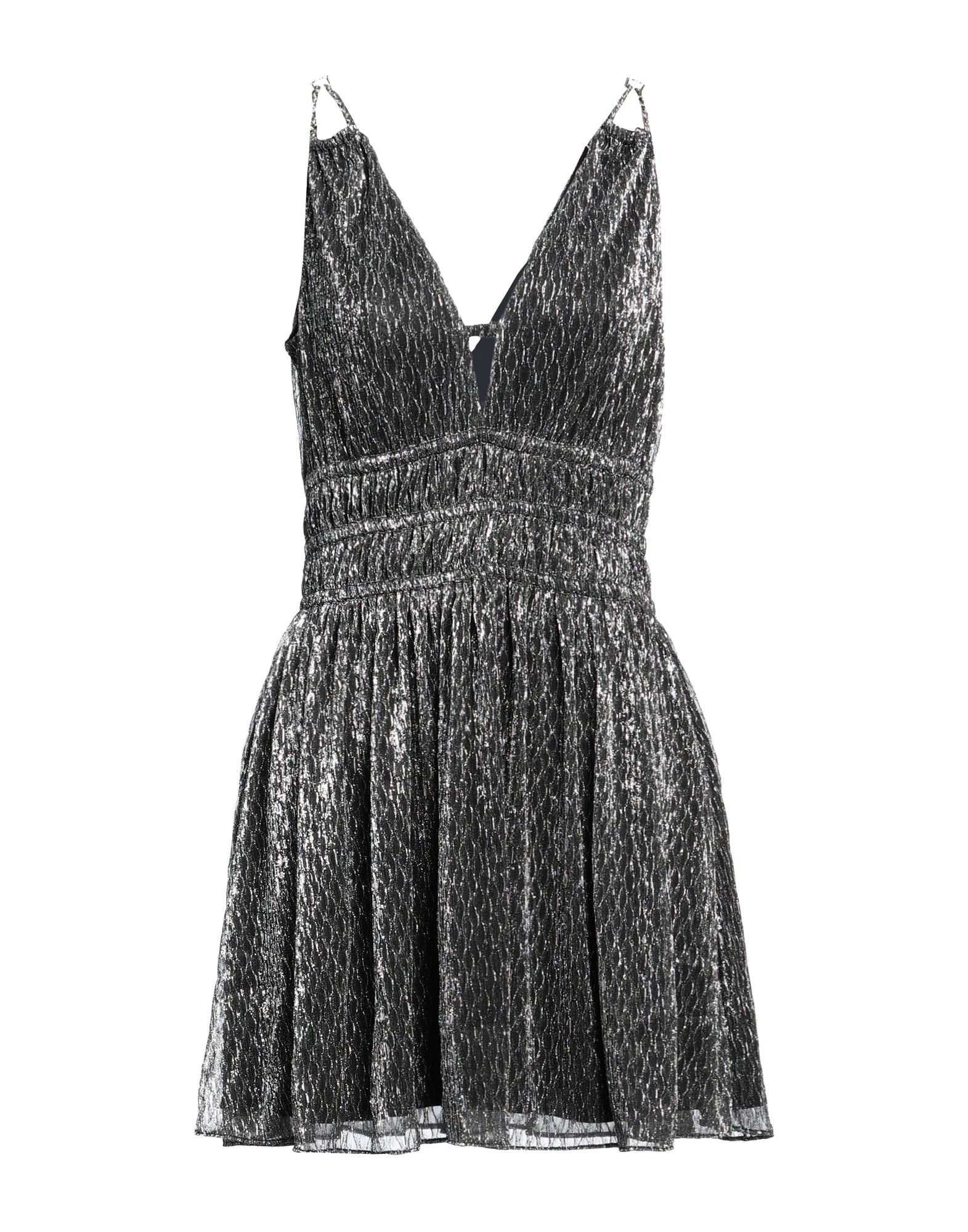 MAJE Mini-kleid Damen Silber MAJE Mini-kleid Damen Silber von MAJE