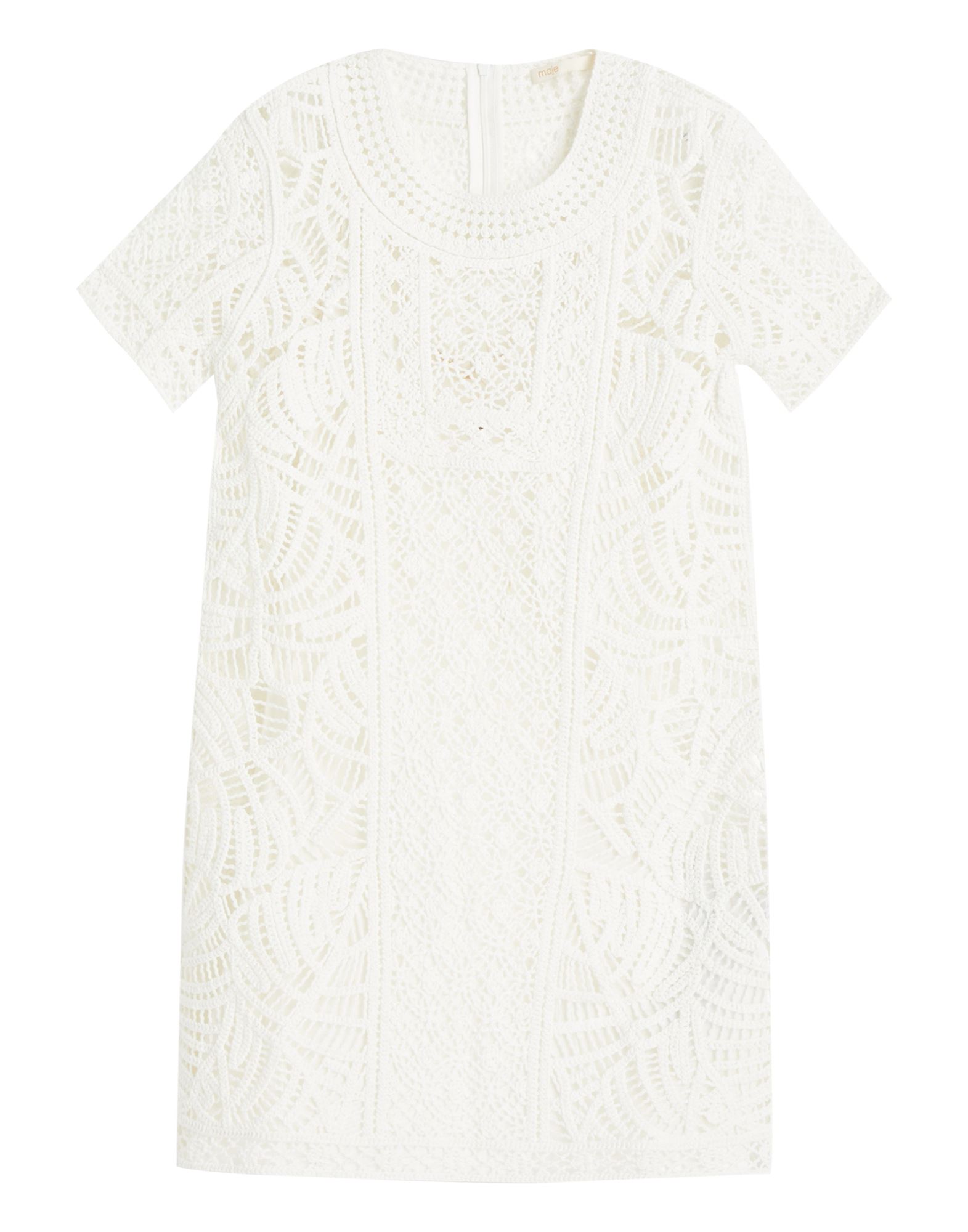 MAJE Mini-kleid Damen Weiß MAJE Mini-kleid Damen Weiß von MAJE