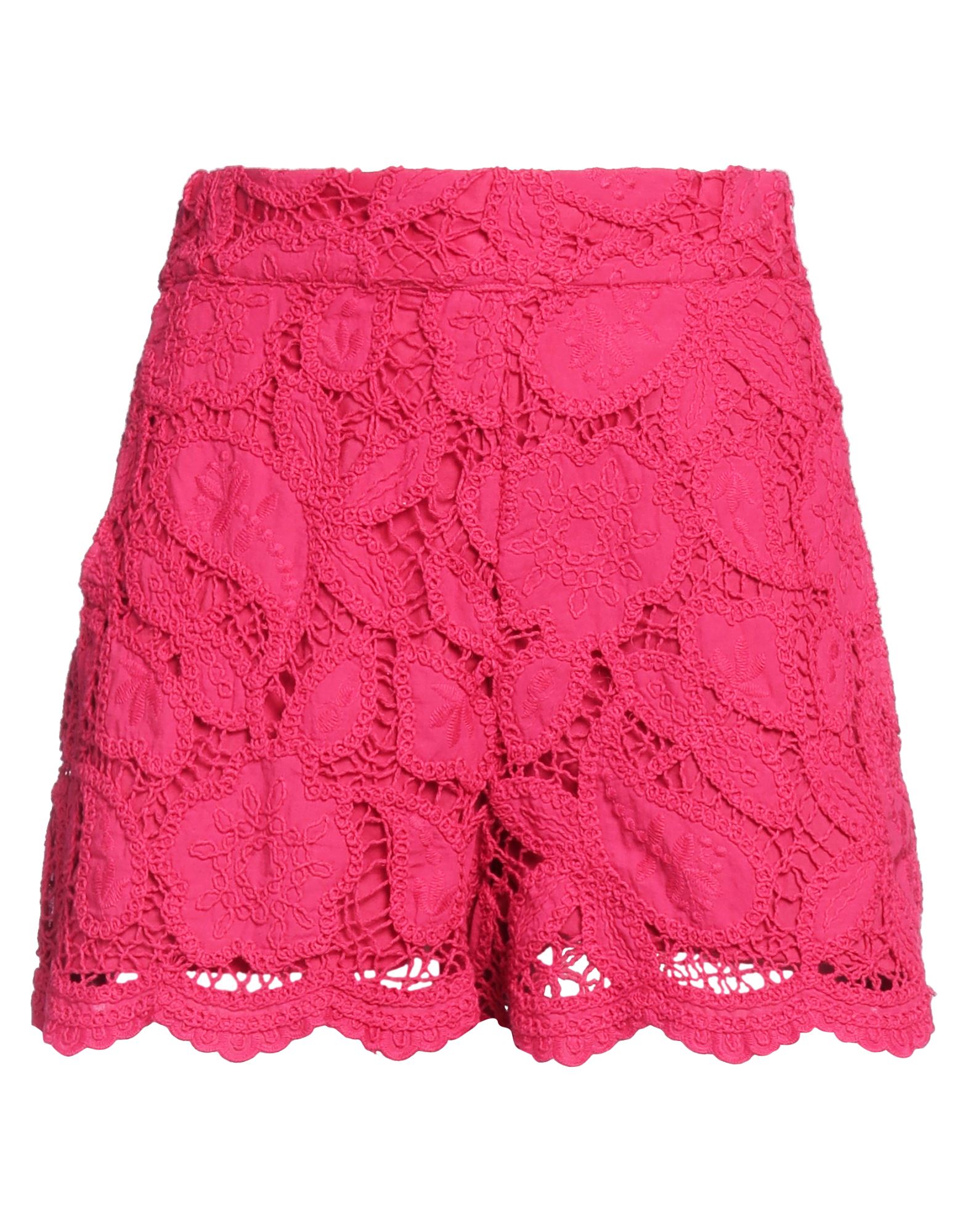 MAJE Shorts & Bermudashorts Damen Fuchsia MAJE Shorts & Bermudashorts Damen Fuchsia von MAJE