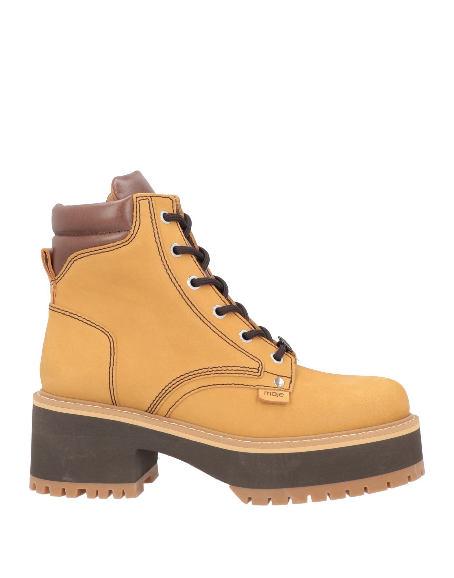 MAJE Stiefelette Damen Kamel von MAJE