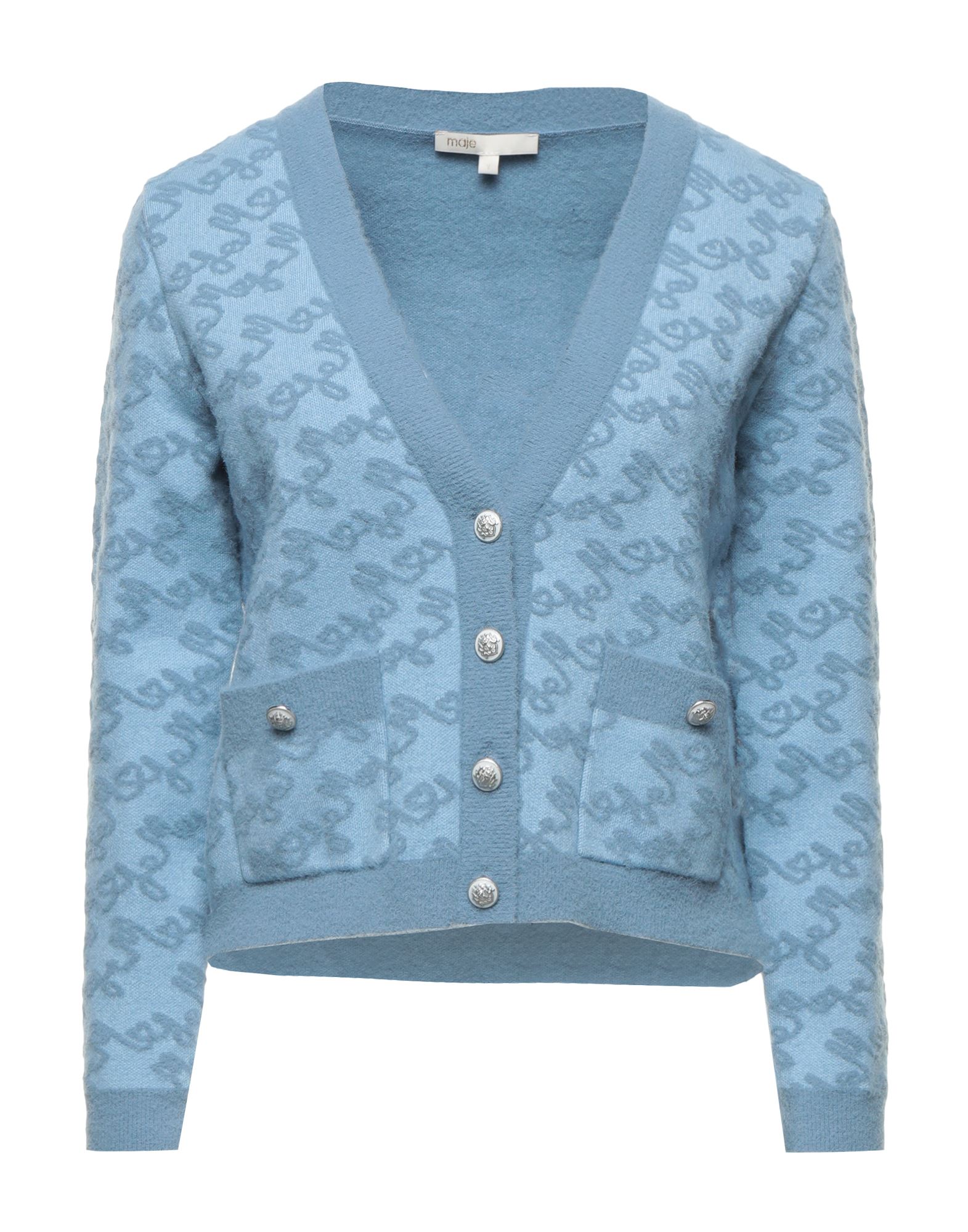 MAJE Strickjacke Damen Himmelblau von MAJE