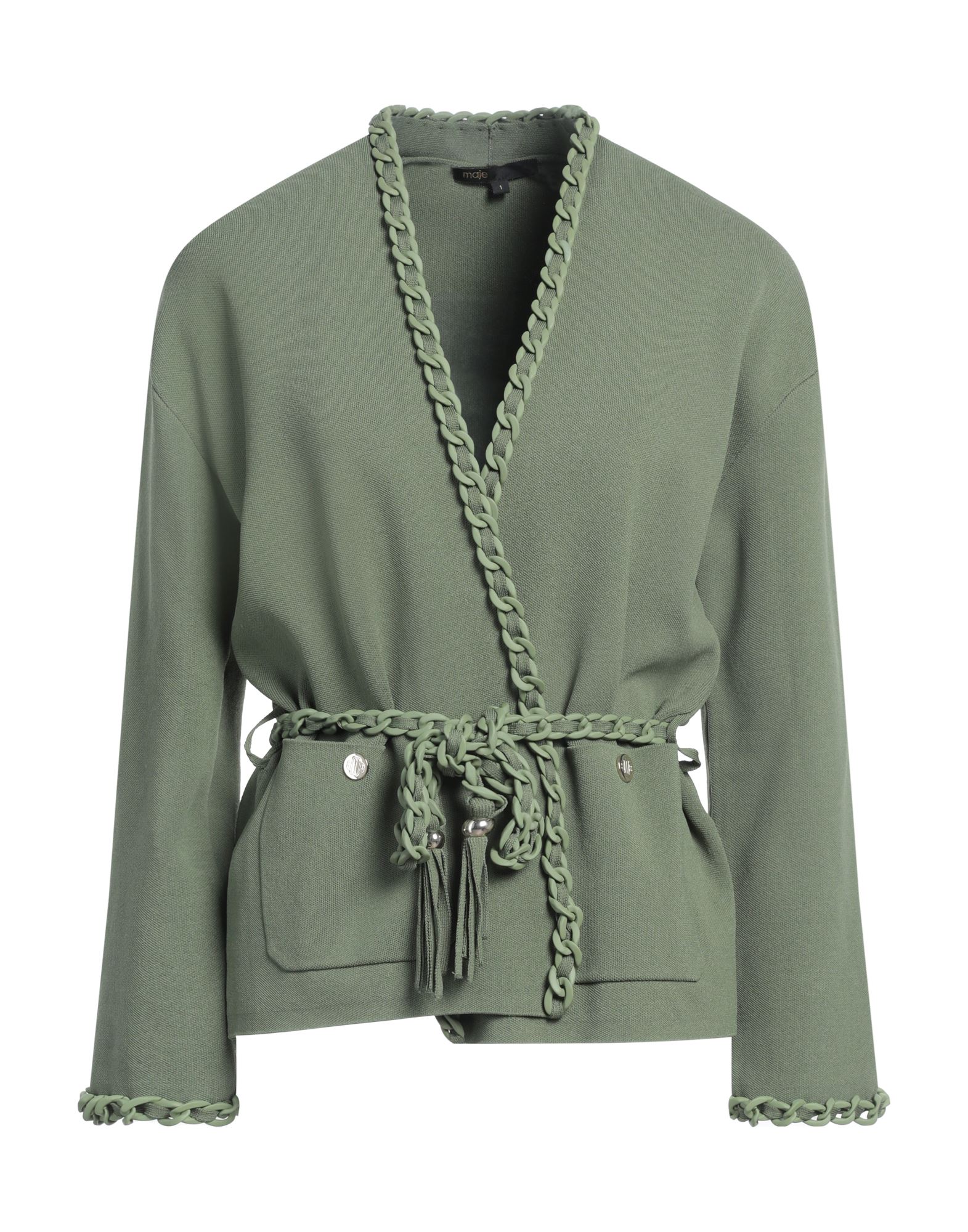 MAJE Strickjacke Damen Militärgrün von MAJE