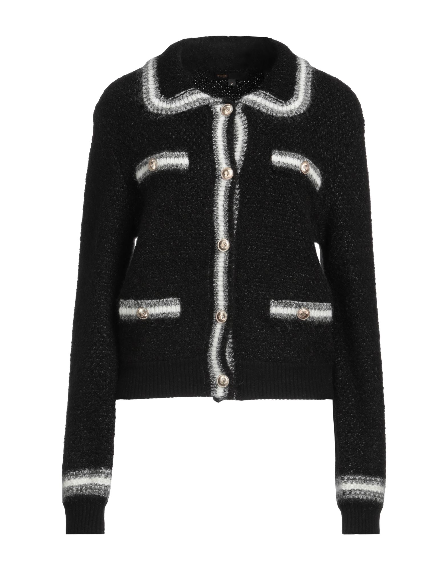 MAJE Strickjacke Damen Schwarz MAJE Strickjacke Damen Schwarz von MAJE