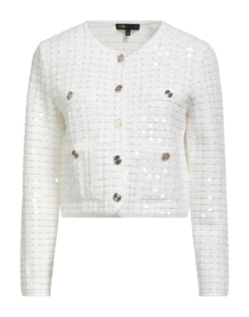 MAJE Strickjacke Damen Weiß von MAJE