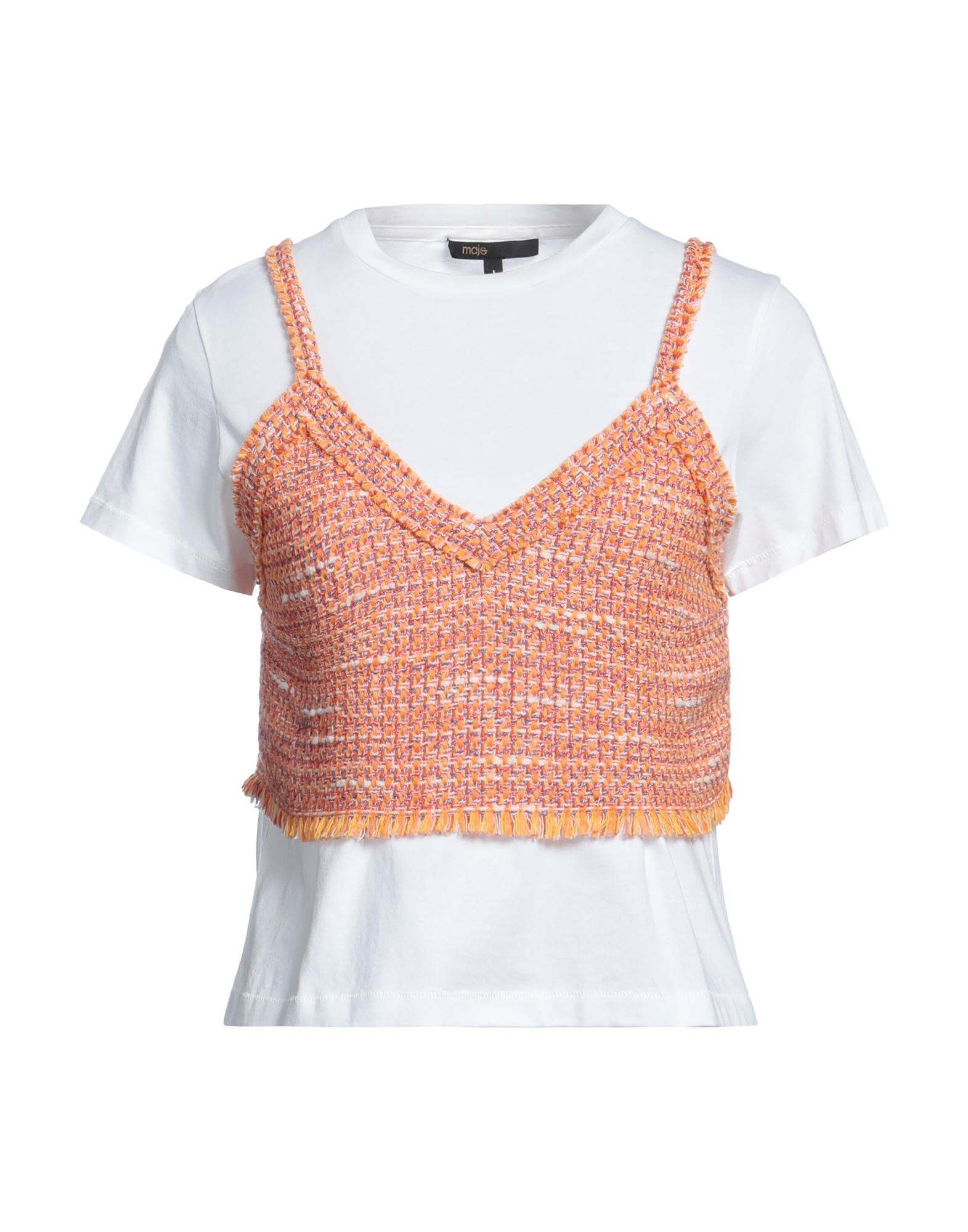 MAJE T-shirts Damen Orange von MAJE