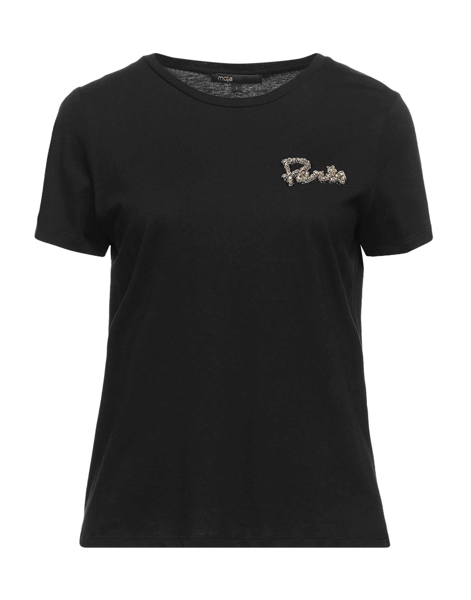 MAJE T-shirts Damen Schwarz von MAJE