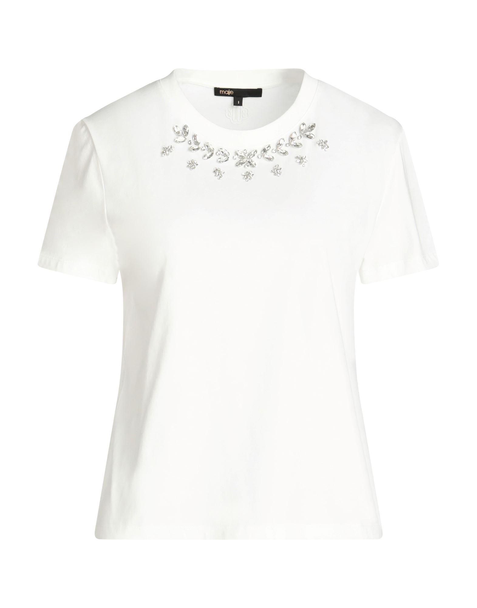 MAJE T-shirts Damen Weiß von MAJE