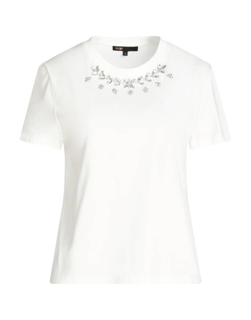 MAJE T-shirts Damen Weiß von MAJE