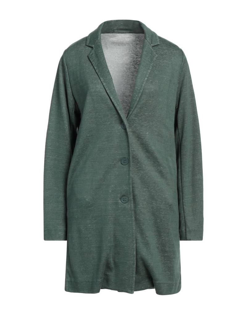 MAJESTIC FILATURES Jacke, Mantel & Trenchcoat Damen Grün von MAJESTIC FILATURES