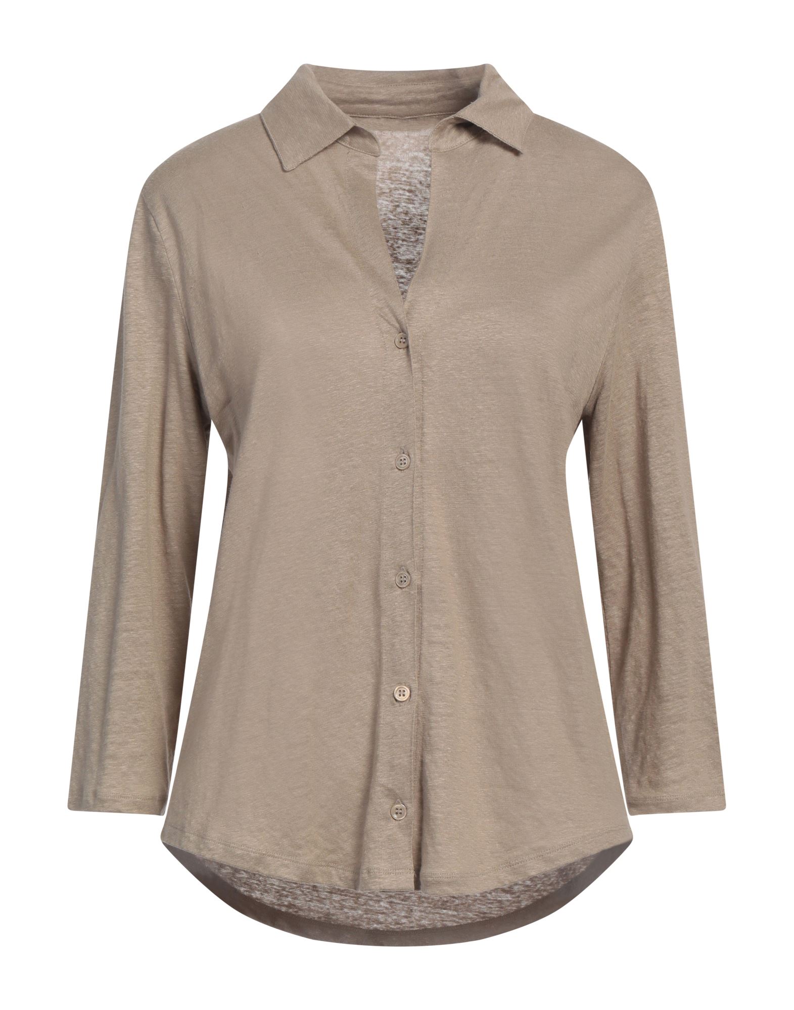 MAJESTIC FILATURES Hemd Damen Beige MAJESTIC FILATURES Hemd Damen Beige von MAJESTIC FILATURES