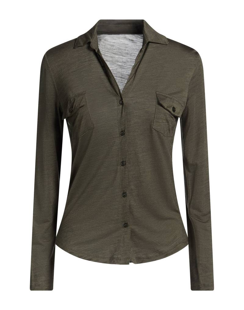 MAJESTIC FILATURES Hemd Damen Dunkelgrün von MAJESTIC FILATURES