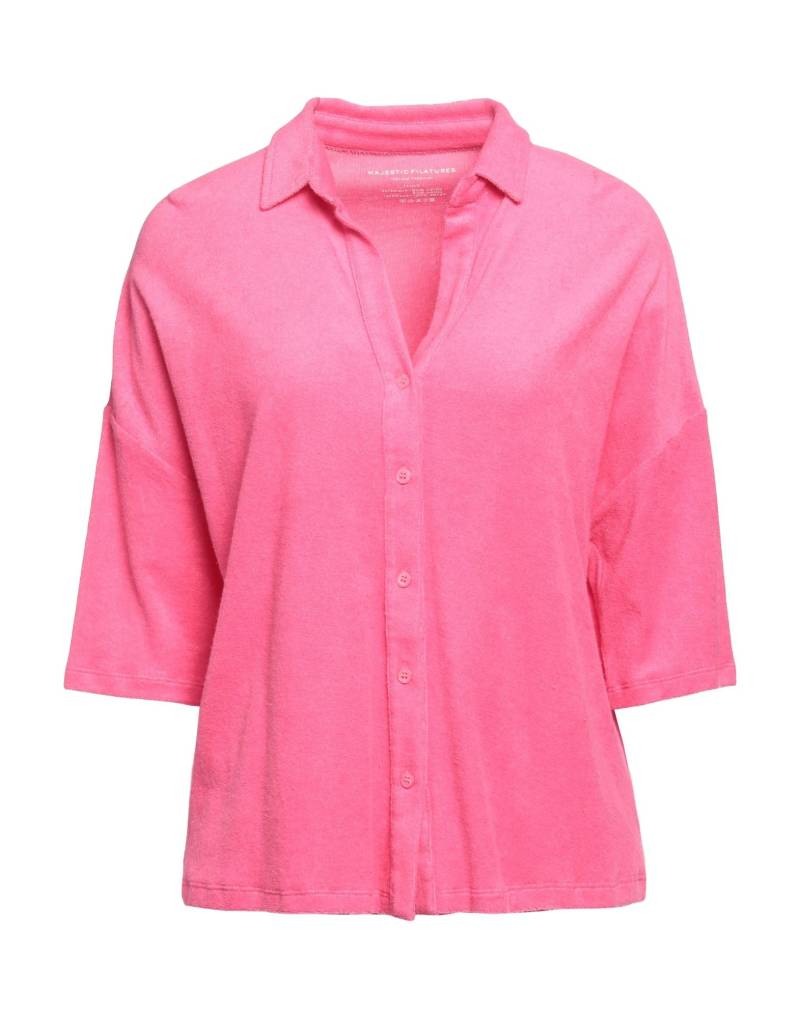 MAJESTIC FILATURES Hemd Damen Fuchsia von MAJESTIC FILATURES