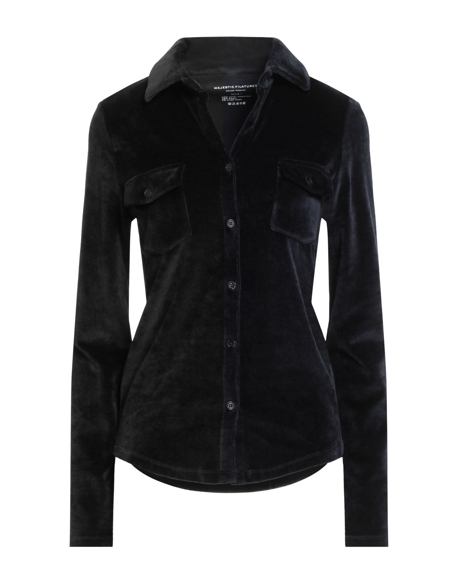 MAJESTIC FILATURES Hemd Damen Nachtblau von MAJESTIC FILATURES