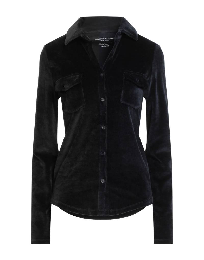 MAJESTIC FILATURES Hemd Damen Nachtblau von MAJESTIC FILATURES