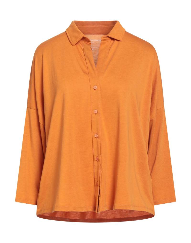 MAJESTIC FILATURES Hemd Damen Orange von MAJESTIC FILATURES