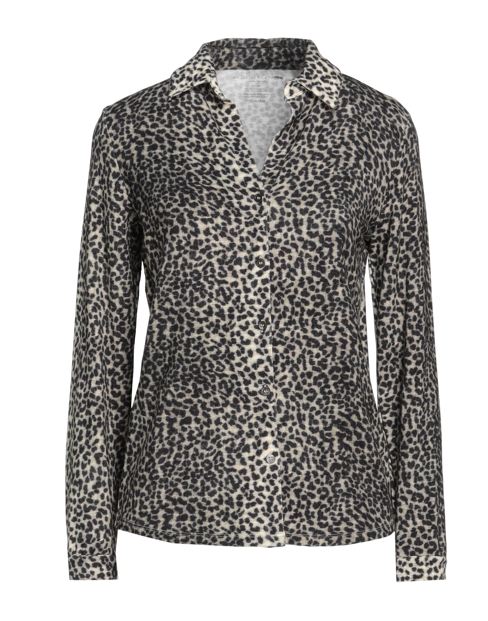 MAJESTIC FILATURES Hemd Damen Schwarz von MAJESTIC FILATURES