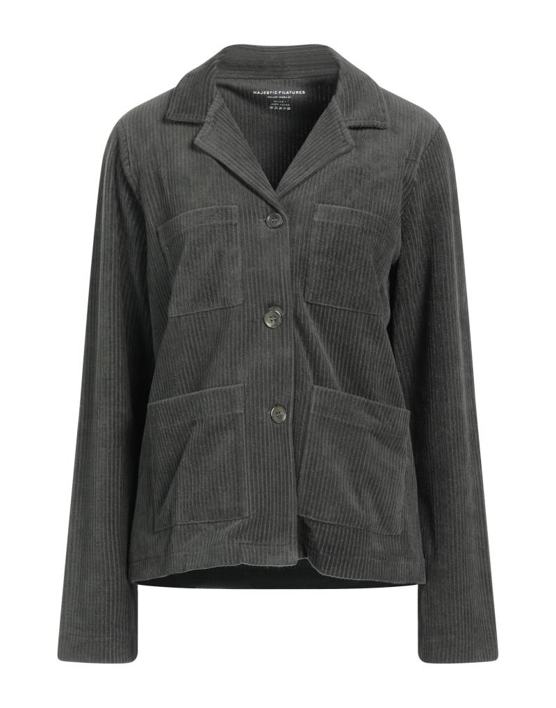 MAJESTIC FILATURES Blazer Damen Dunkelgrün von MAJESTIC FILATURES