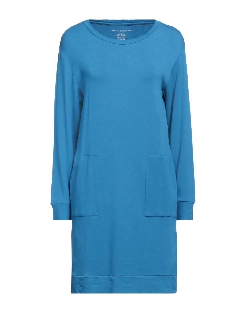 MAJESTIC FILATURES Mini-kleid Damen Azurblau von MAJESTIC FILATURES