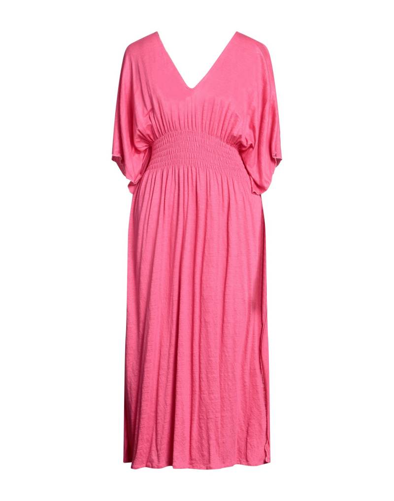 MAJESTIC FILATURES Maxi-kleid Damen Fuchsia von MAJESTIC FILATURES