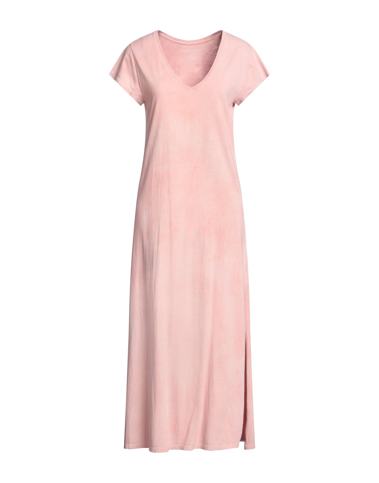 MAJESTIC FILATURES Maxi-kleid Damen Rosa von MAJESTIC FILATURES