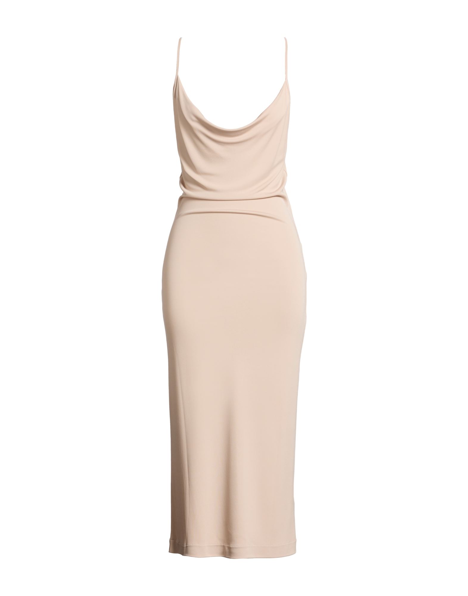MAJESTIC FILATURES Midi-kleid Damen Beige von MAJESTIC FILATURES