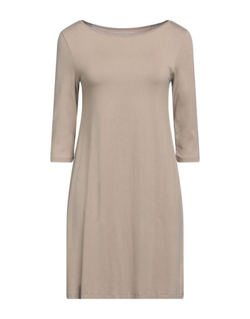 MAJESTIC FILATURES Mini-kleid Damen Khaki von MAJESTIC FILATURES