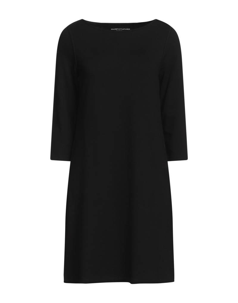 MAJESTIC FILATURES Mini-kleid Damen Schwarz von MAJESTIC FILATURES