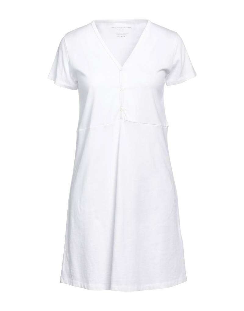 MAJESTIC FILATURES Mini-kleid Damen Weiß von MAJESTIC FILATURES
