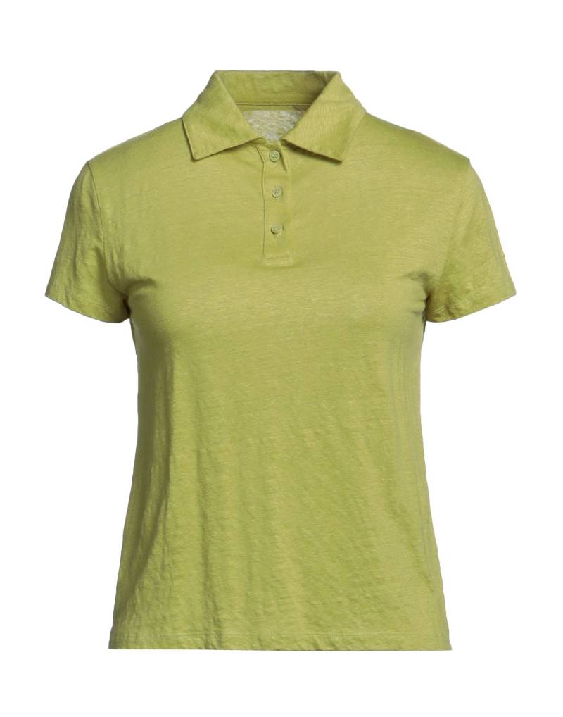 MAJESTIC FILATURES Poloshirt Damen Limettengrün von MAJESTIC FILATURES