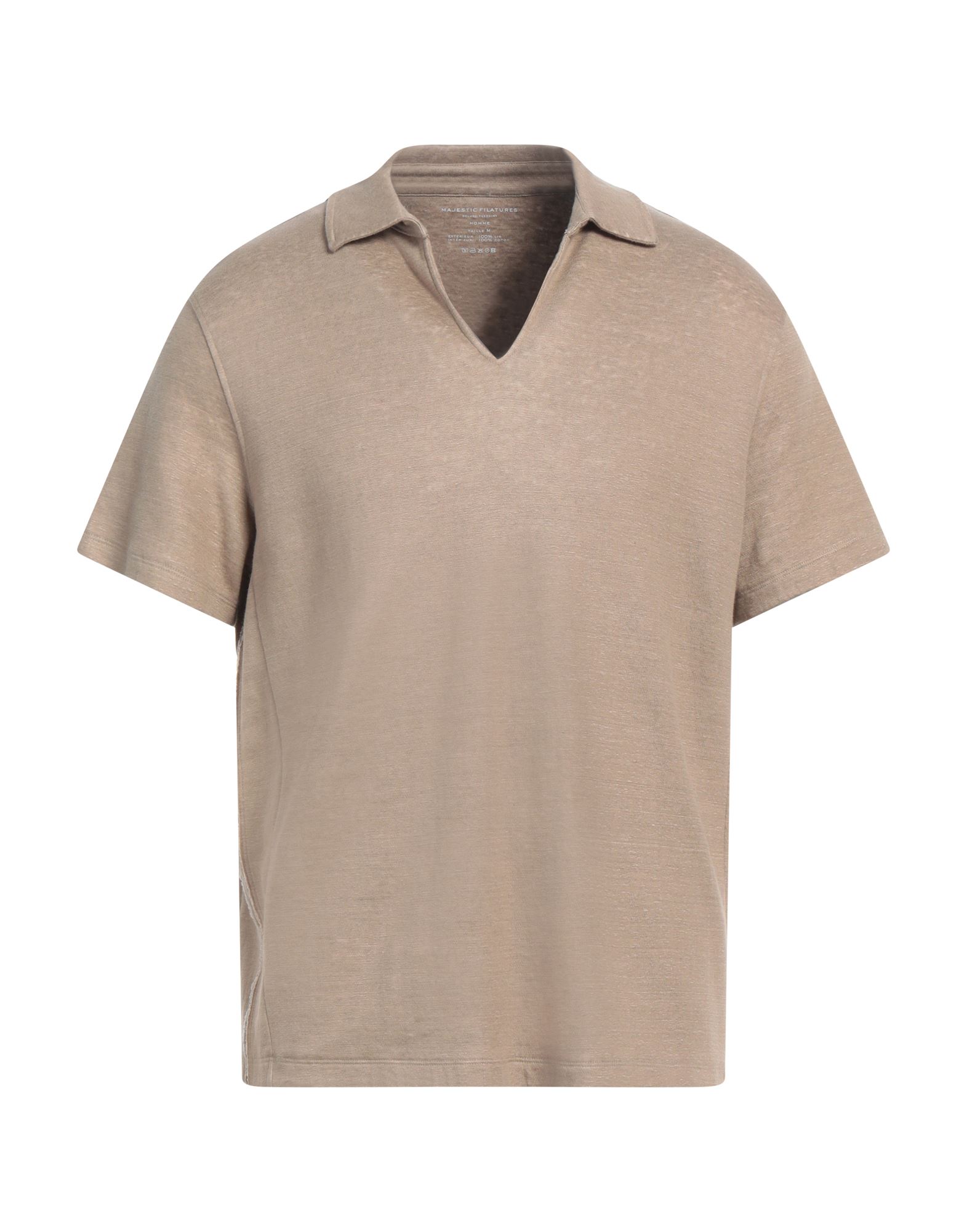 MAJESTIC FILATURES Poloshirt Herren Sand MAJESTIC FILATURES Poloshirt Herren Sand von MAJESTIC FILATURES