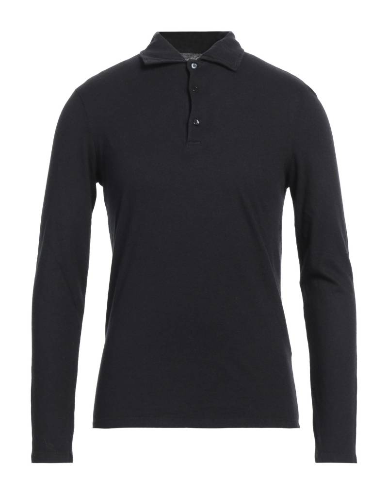 MAJESTIC FILATURES Poloshirt Herren Schwarz von MAJESTIC FILATURES