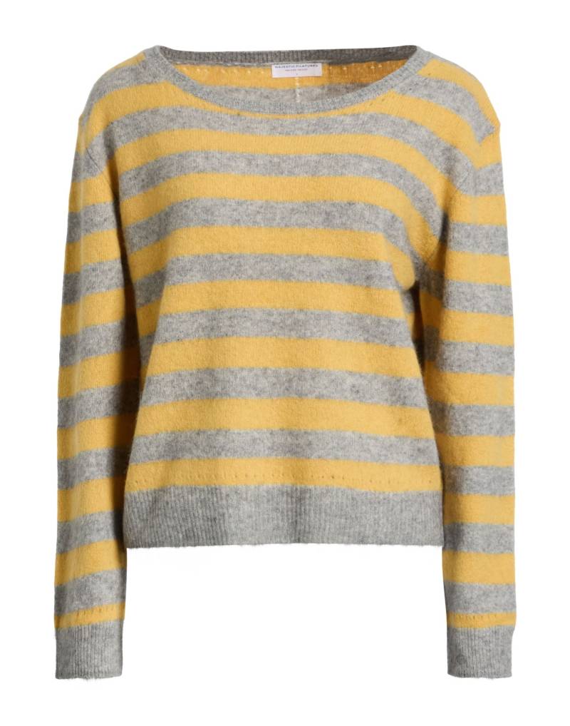 MAJESTIC FILATURES Pullover Damen Grau von MAJESTIC FILATURES