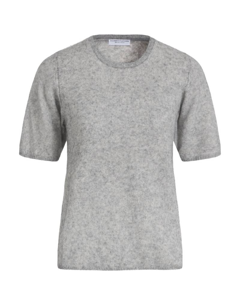 MAJESTIC FILATURES Pullover Damen Grau von MAJESTIC FILATURES