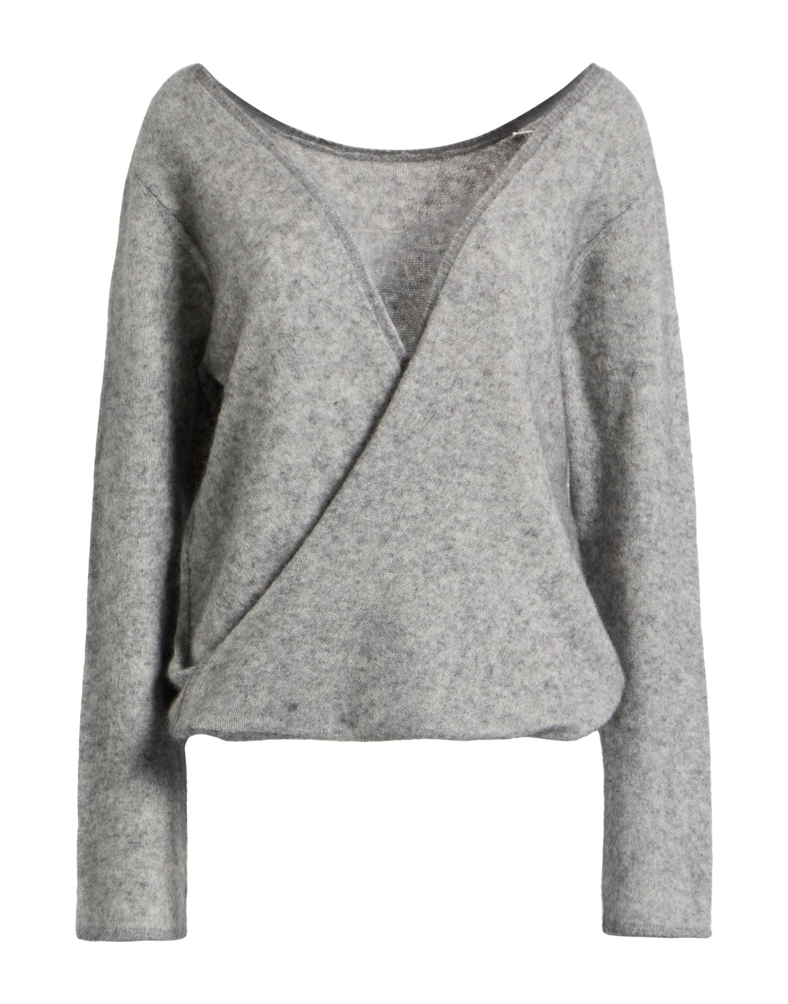 MAJESTIC FILATURES Pullover Damen Grau MAJESTIC FILATURES Pullover Damen Grau von MAJESTIC FILATURES