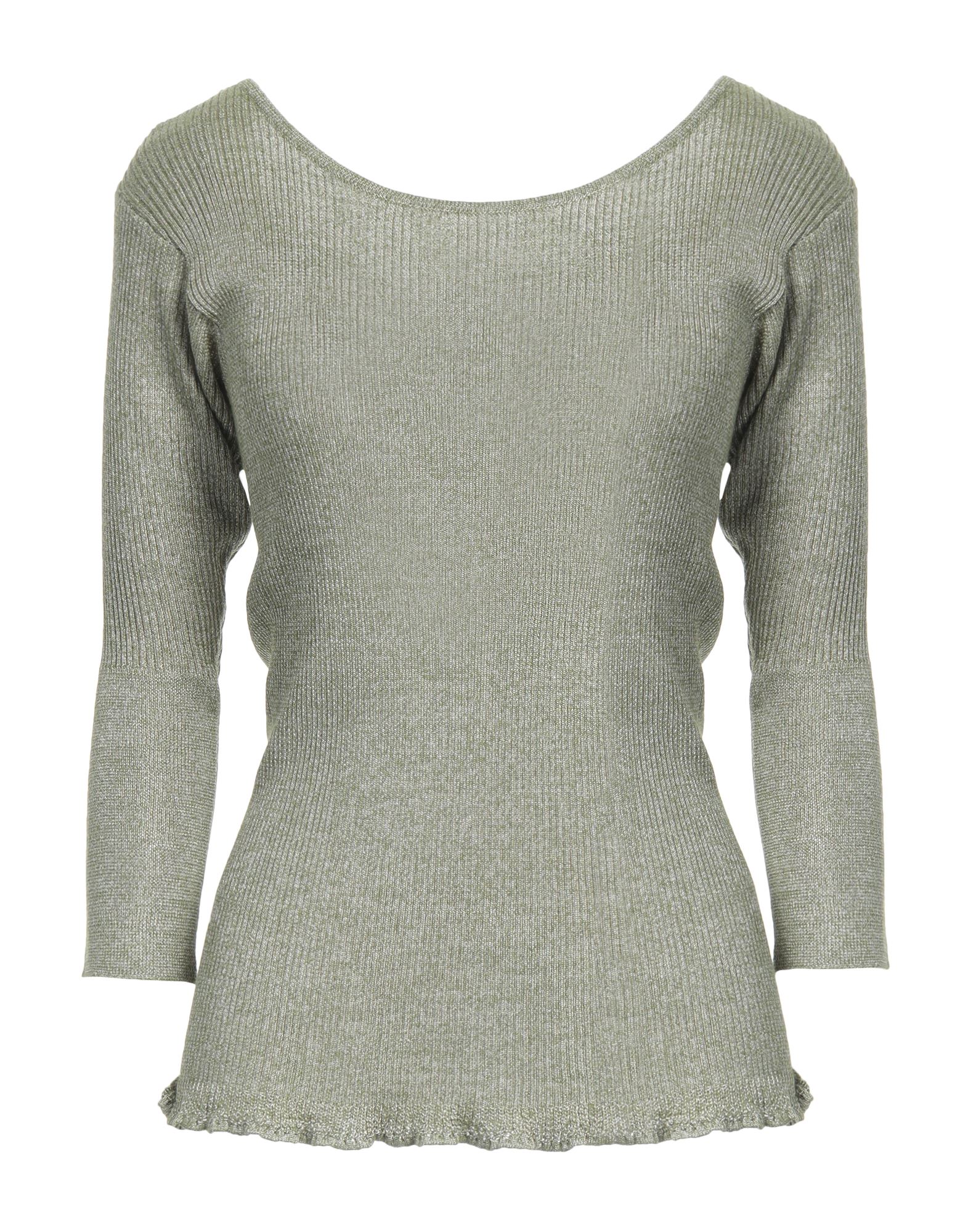 MAJESTIC FILATURES Pullover Damen Grün von MAJESTIC FILATURES