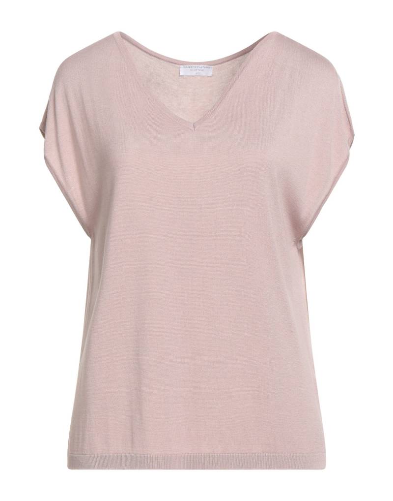 MAJESTIC FILATURES Pullover Damen Hellrosa von MAJESTIC FILATURES