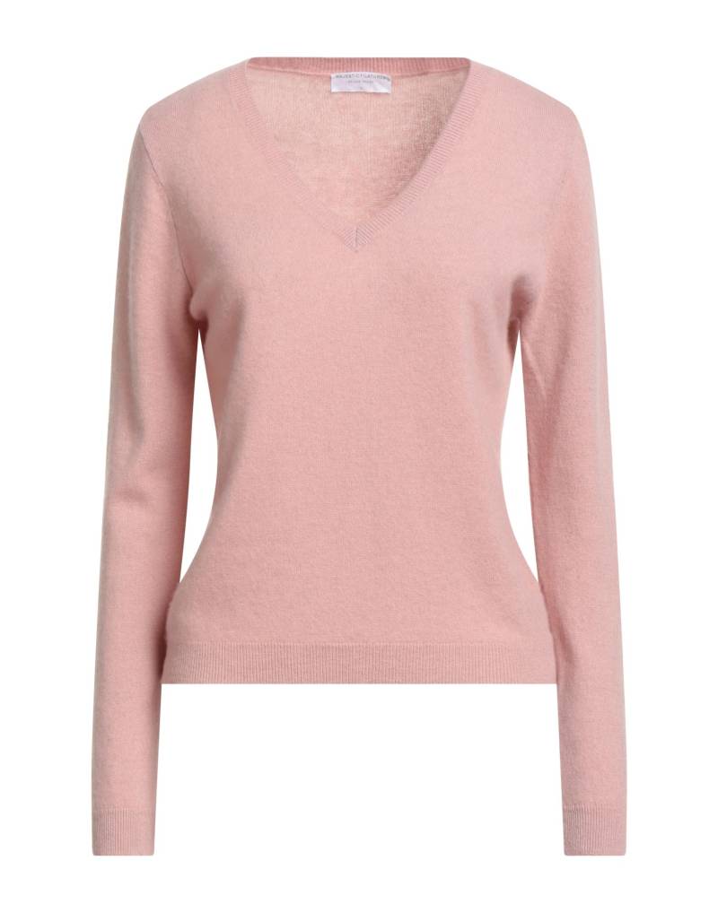 MAJESTIC FILATURES Pullover Damen Hellrosa von MAJESTIC FILATURES