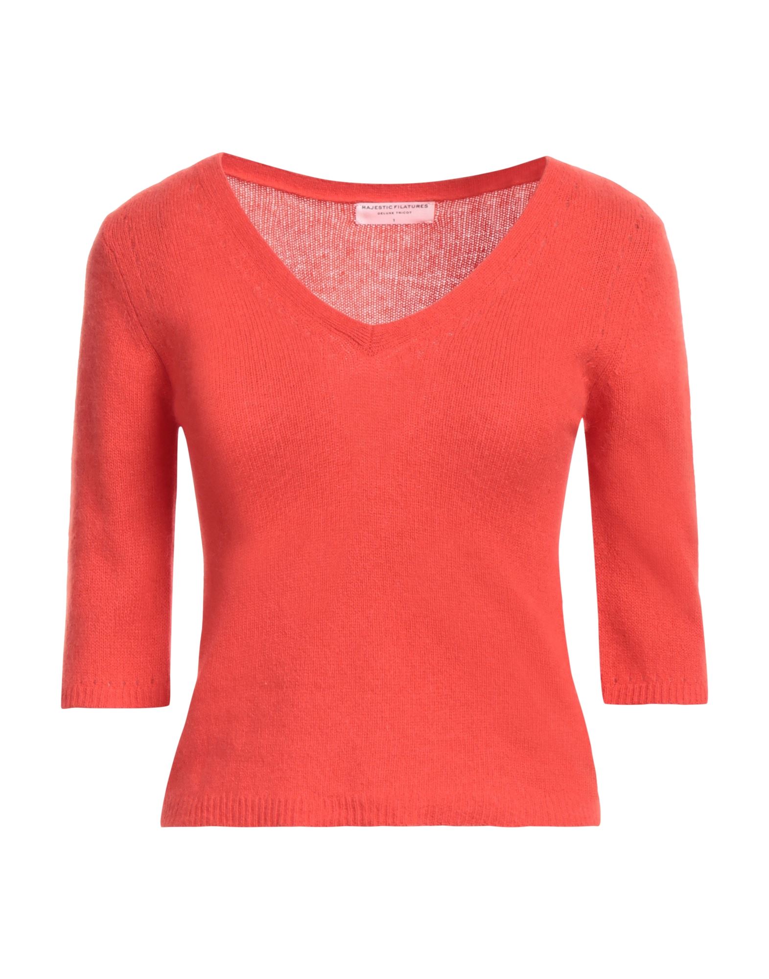 MAJESTIC FILATURES Pullover Damen Koralle MAJESTIC FILATURES Pullover Damen Koralle von MAJESTIC FILATURES