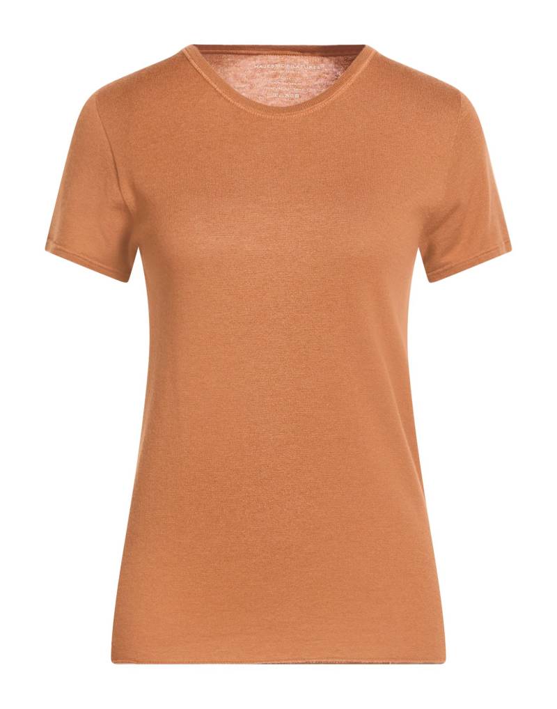 MAJESTIC FILATURES Pullover Damen Lederfarben von MAJESTIC FILATURES