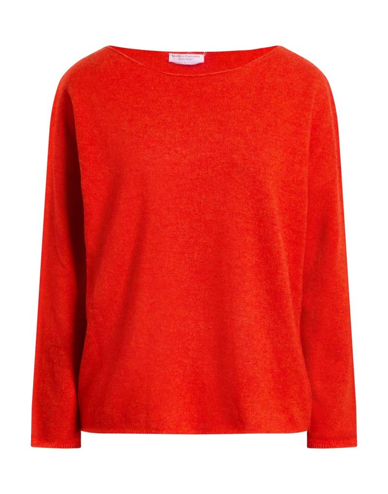 MAJESTIC FILATURES Pullover Damen Rot von MAJESTIC FILATURES