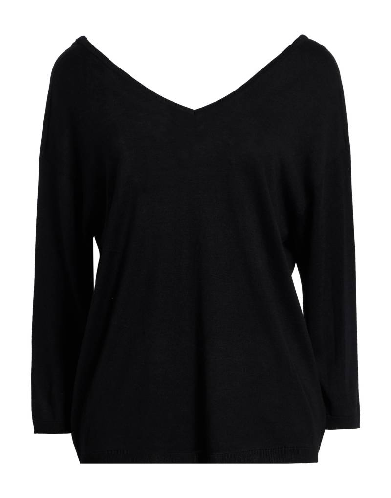 MAJESTIC FILATURES Pullover Damen Schwarz von MAJESTIC FILATURES