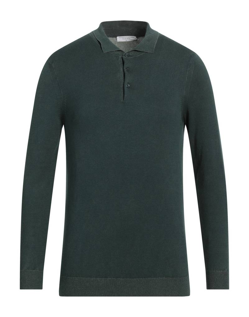 MAJESTIC FILATURES Pullover Herren Dunkelgrün von MAJESTIC FILATURES