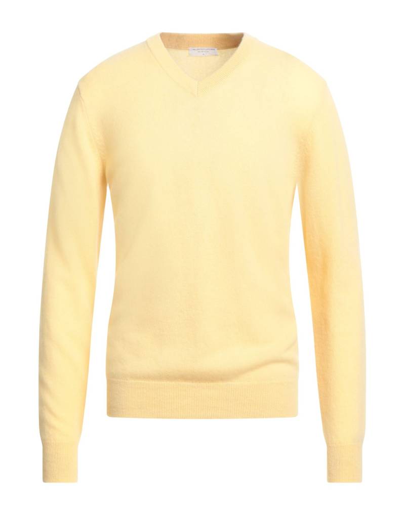 MAJESTIC FILATURES Pullover Herren Gelb von MAJESTIC FILATURES