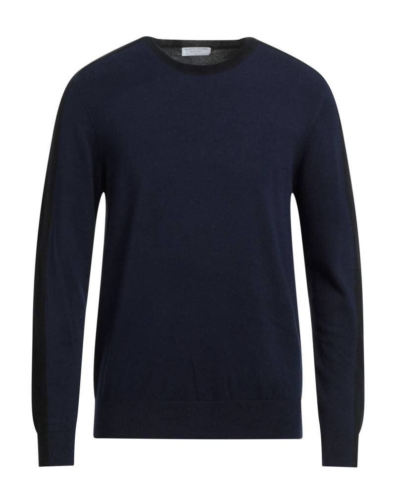 MAJESTIC FILATURES Pullover Herren Marineblau von MAJESTIC FILATURES